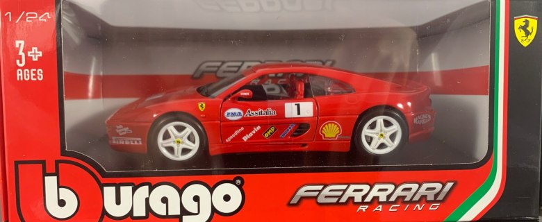 FERRARI F355 Challenge red model Bburago 26306 > Bburago